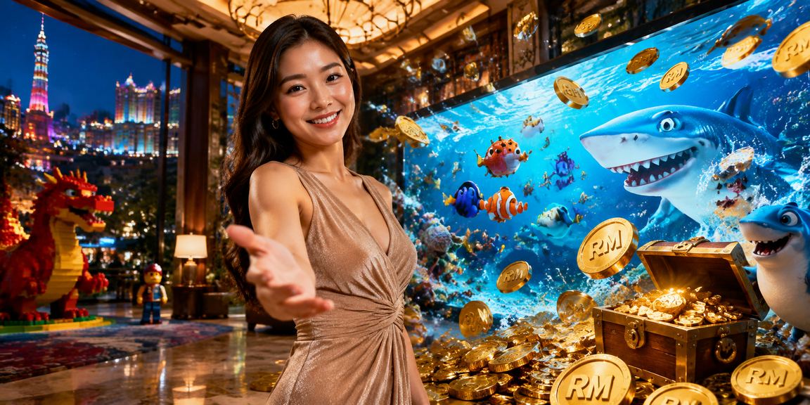 Permainan memancing gaya Malaysia dengan grafik menarik